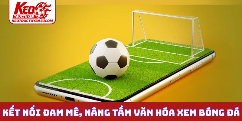 Kết nối đam mê, nâng tầm văn hóa xem bóng đá