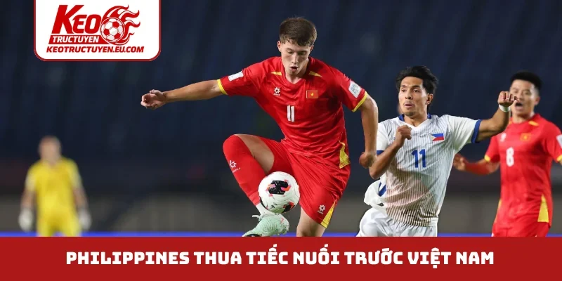Philippines thua tiếc nuối trước Việt Nam